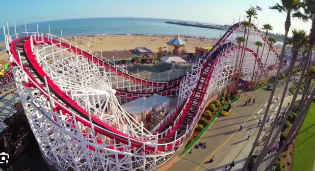 The Giant Dipper in Mission Beach Rolling into 100 Years of Thrills